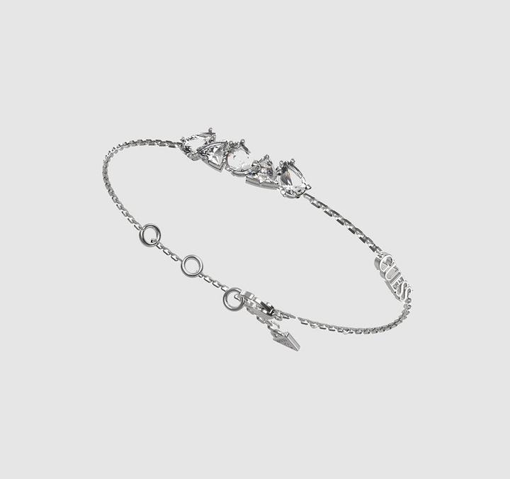 Produktbild Guess Elegant Steel Bracelet With Zircons Wonderlights Jubb04405jwrh (18 cm)