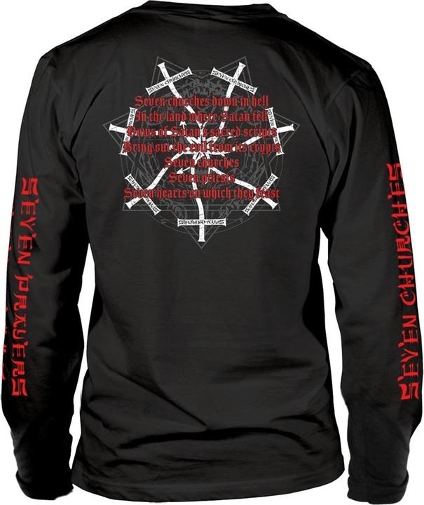 Actual product image Possessed Seven Churches (Longsleeve) (3XL)