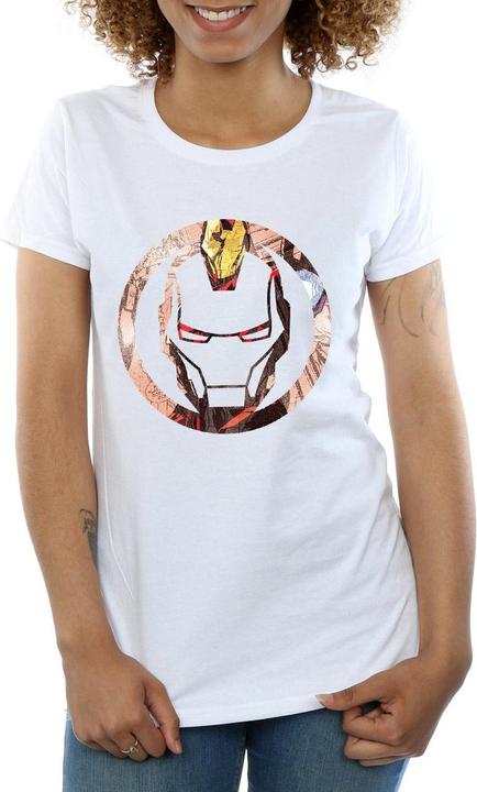 Image du produit Iron Man T-shirt en coton Montage Femme/Femme (S)