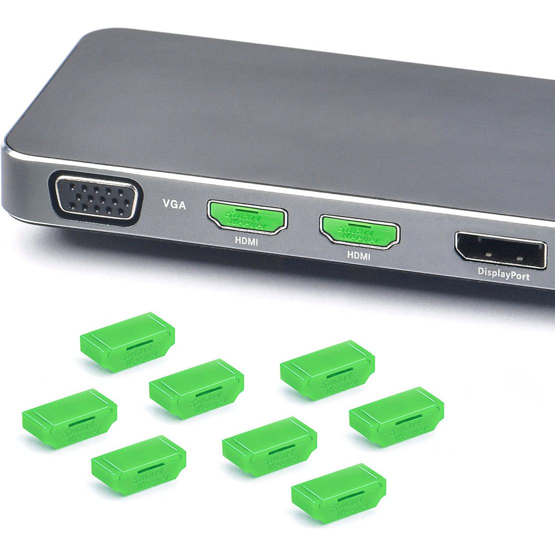 Thumbnail - Smart Keeper Mini "HDMI Port" Blocker grün 10 Stk, Notebook Security, Grün