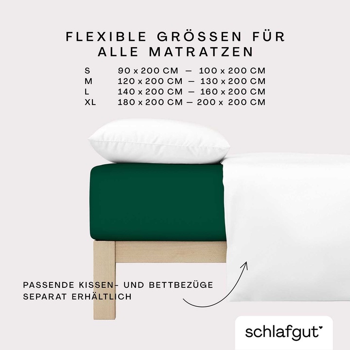 Actual product image schlafgut Frottex (140 x 200 - 160 x 220 cm)