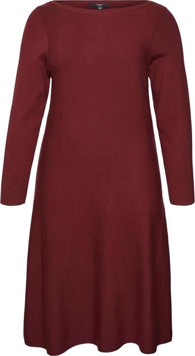 Produktbild Vero Moda VMCNANCY LS BOATNECK DRESS GA EXC CUR Strickkleid (50)