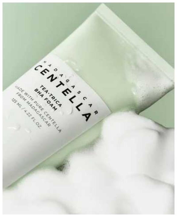 Actual product image Skin1004 Tea-Trica BHA (Cleansing Foam, 125 ml)
