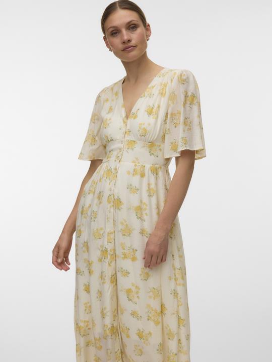 Image du produit Vero Moda VMBELLA Langes Kleid Gesmoktes Kleid (L)