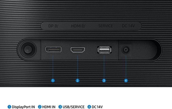 Immagine prodotto Samsung ECRAN 24 S24C332GAU NOIR 1920X1080 IPS 16:9 1MS 250CD/M 100HZ 1000:1 1 (1920 x 1080 pixel, 24")