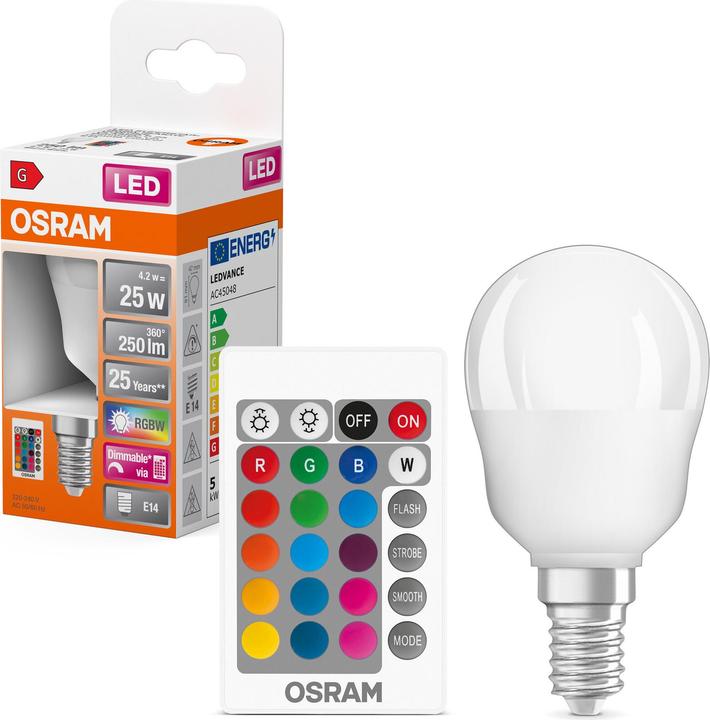 Immagine prodotto Osram Stella classica P (E14, 250 lm, 1 x)