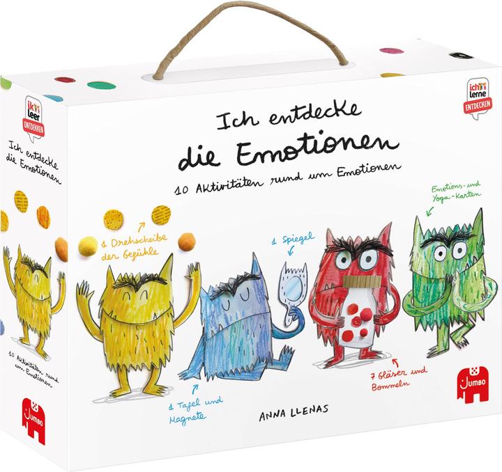 Jumbo I learn to discover - colour monster (German)