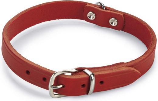 Produktbild Beeztees BZ LEDERHALSBAND ROT 42X16 (42, Hund, Allgemein)