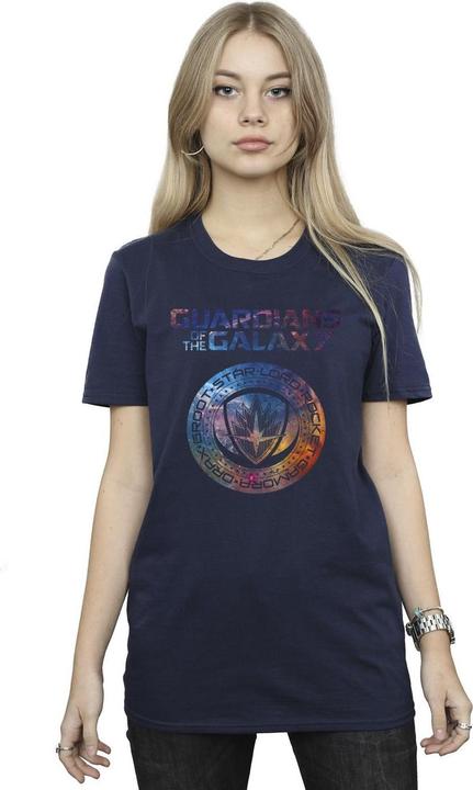 Immagine prodotto Guardians Of The Galaxy Stars Fill Logo Maglietta Ampia Donna (XL)