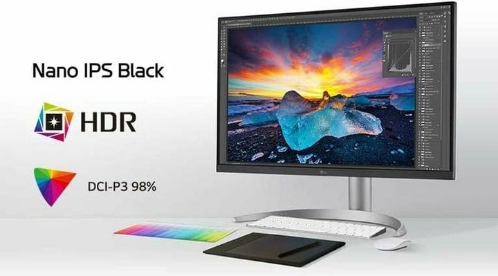 Produktbild LG 27UQ850-W 27 4K IPSBLACK monitor (3840 x 2160 Pixel, 27")