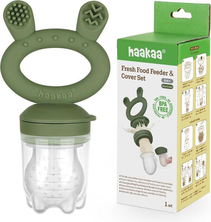 Produktbild Haakaa Fruchtsauger und Gefrierhülle Set