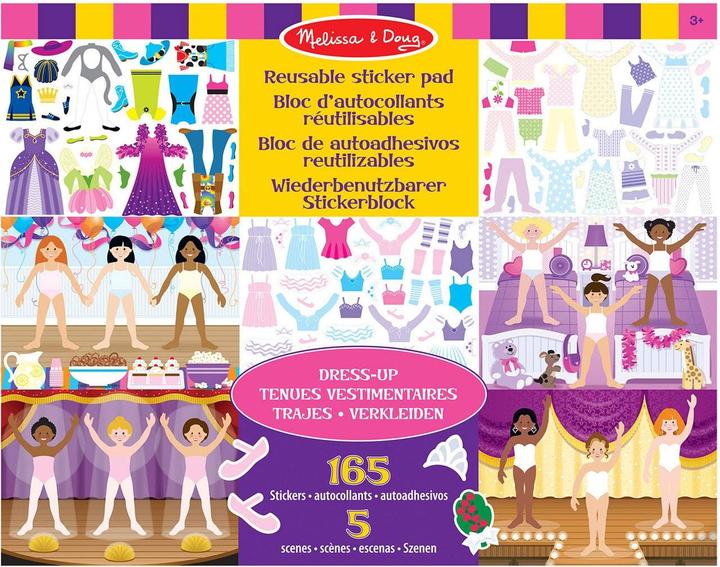 Produktbild Melissa & Doug MELISSA Reusable Sticker Pad - Dress-Up