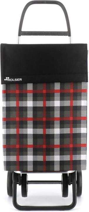 Rolser Boodschappentrolley Jean Scottish - 4 Wielen - Marengo