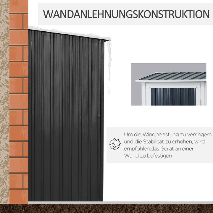 Actual product image Outsunny Gerätehaus