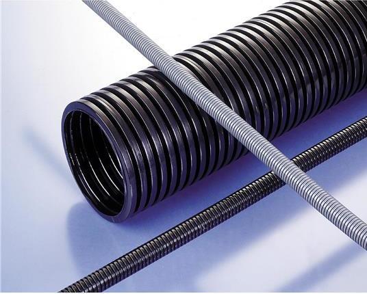 Actual product image PMA Cable conduit polyamide 6 42.5mm black (Cable conduit)