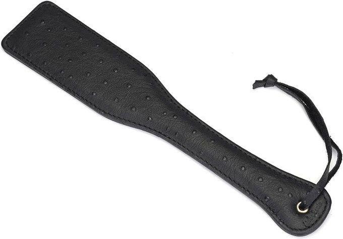 Actual product image Liebe Seele Demon's Kiss Leather Spanking Paddle