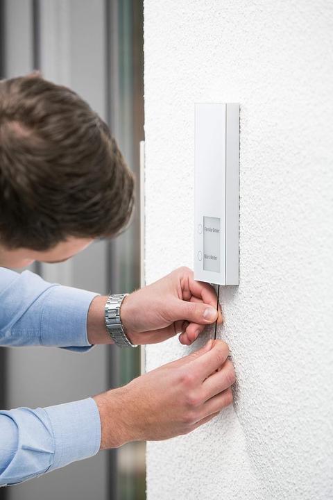 Immagine prodotto Telegärtner Deurintercomsysteem mit Türöffner, Anschluss an Telefone und Mobiltelefone, AB-2-Draht