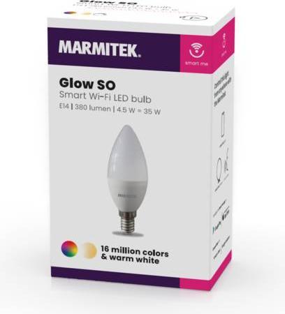 Produktbild Marmitek Smart me Glow SO (E14, 4.50 W, 380 lm, 1 x, F)