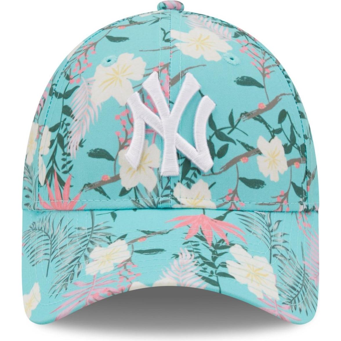 Thumbnail - New Era, Damen, Cap, 9Forty Floral New York Yankees, Blau