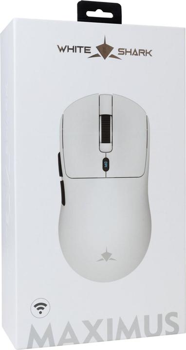 Actual product image White Shark GM-9010 MAXIMUS Weiss (Wireless)