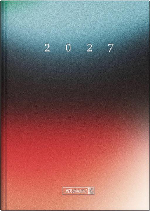 Produktbild BRUNNEN 1079512017 Buchkalender Mod. 795 2027 'Redblue' A5, Papier (A5)