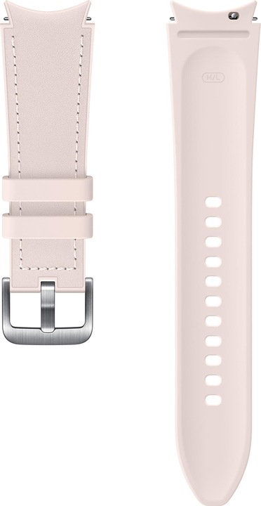 Produktbild Samsung Hybrid Leather Band 20mm M/L Pin (20 mm, Leder, Fluorelastomer, Galaxy Watch, Galaxy Watch 4)
