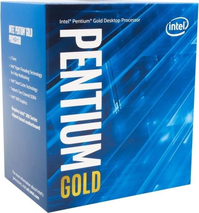 Produktbild Intel Pentium Gold G5400 BOX (LGA 1151, 3.70 GHz, 2 -Core)