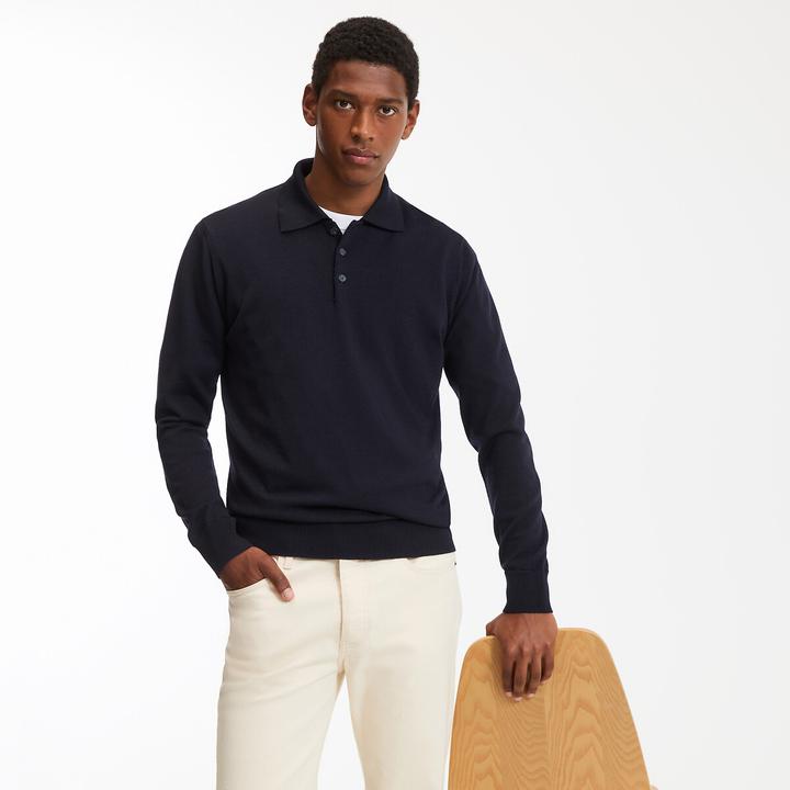 Immagine prodotto La Redoute Collections Pullover mit Polokragen aus Merinowolle (XXL)
