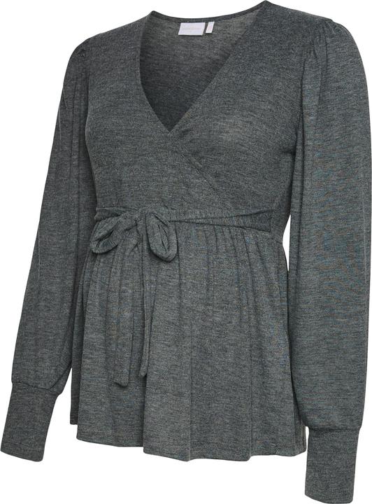 Immagine prodotto Mamalicious Camicetta top con scollo a V dalla vestibilità regolare (XS)
