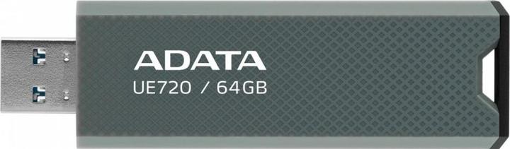 Produktbild Adata USB 64GB UE720 3.2 Gen2 Grey (64 GB, USB-C)