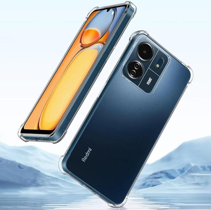 Produktbild Screenguard Xiaomi Redmi 13C Hülle Crystal Soft Airbag Bumper (Xiaomi Redmi 13C)