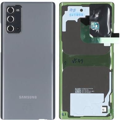 Samsung Galaxy Note 20 Back Cover Grey (Samsung Galaxy Note 20), Pezzi di ricambio per dispositivi mobili, Grigio