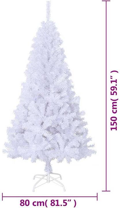 Actual product image vidaXL Künstlicher Weihnachtsbaum (150 cm)