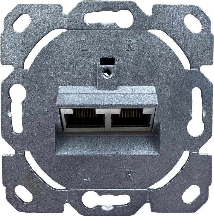 Produktbild Wirewin RJ-45 Unterputz Datendose, 2-Ports