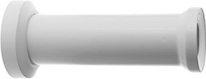 Image du produit Duravit Tuyau d'évacuation avec rosette de sortie horizontale, blanc