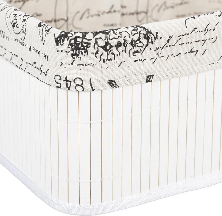 Actual product image Relaxdays Storage Basket (1 x, 38 x 28.5 x 16.5 cm)