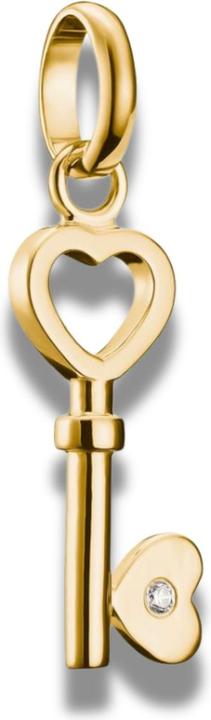 Immagine prodotto Thomas Sabo Charm-Anhänger Liebesschlüssel Connect vergoldet (Argento)