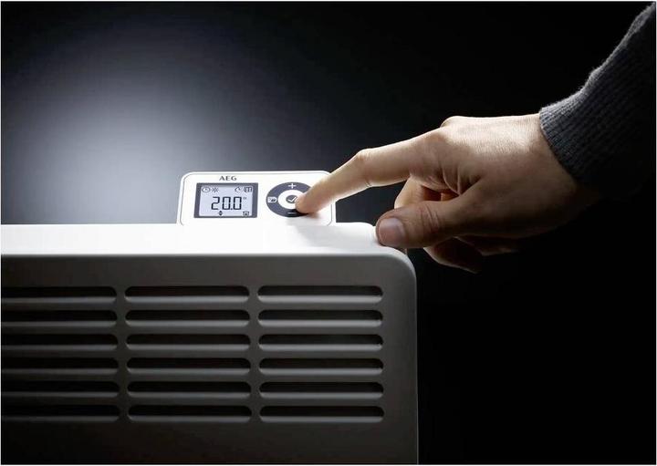 Actual product image AEG Haustechnik WKL 2005, 2000 W wall convector for approx. 20 m², with plug (2000 W)