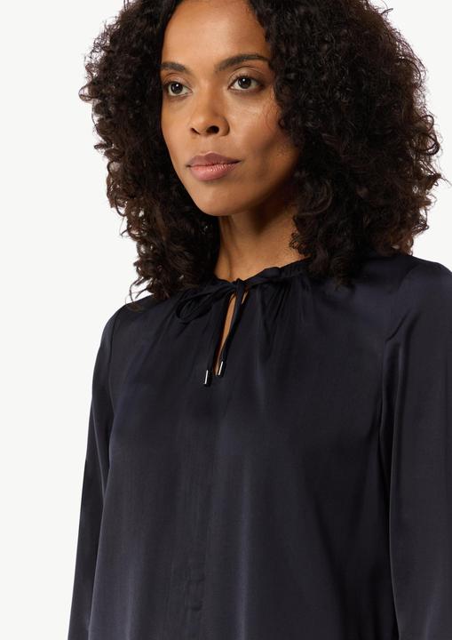 Produktbild Comma Bluse Satinierte Tunikabluse im Relaxed Fit (34)