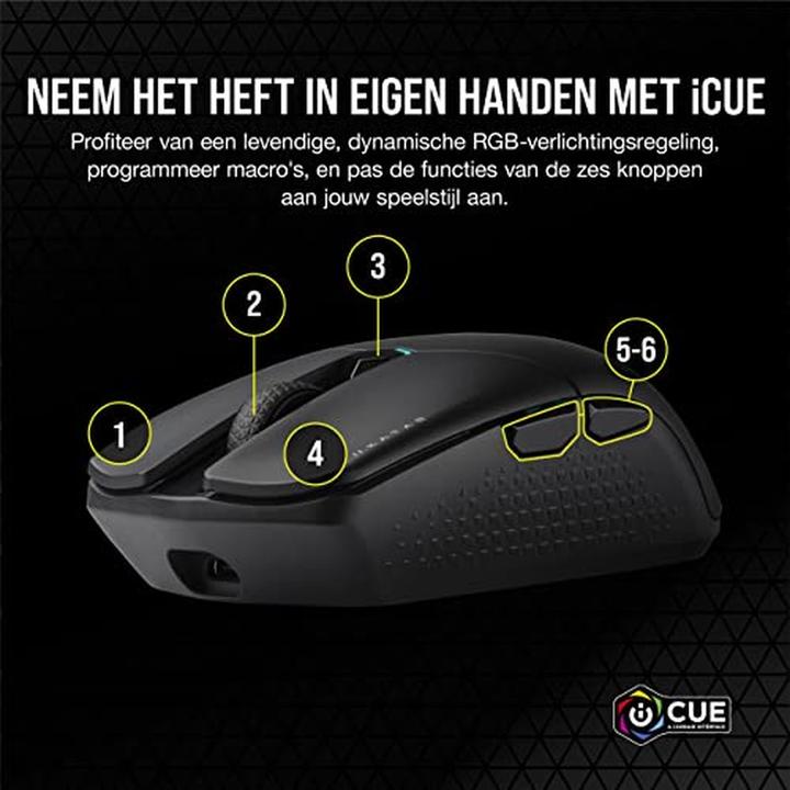 Actual product image Corsair Katar Elite (Cable, Wireless)