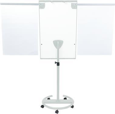 Produktbild Soennecken Mobiles Flipchart Ablageschale vorhanden: Ja Ausführung des Fusses: Rundfuss mit 5 Roll (68 x 200 cm)