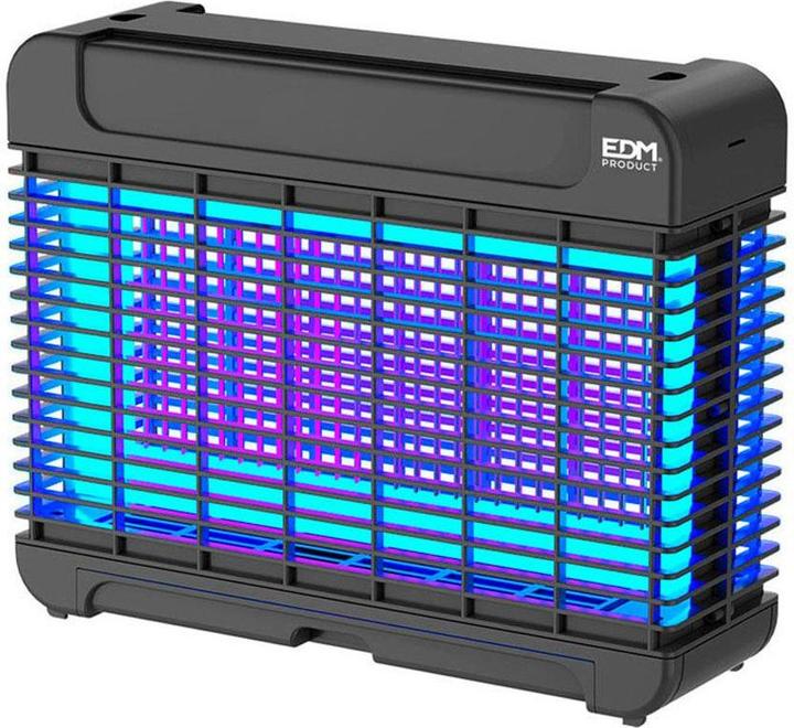 EDM Professionele Elektronische Insectenverdelger Met LED - 10W - 50mÂ² - Zwart