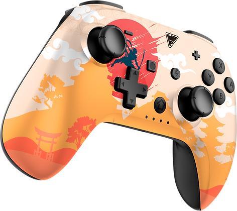 Actual product image Dragonwar DragonShock - Manette compacte sans fil Bluetooth PopTop Rising Sun pour Nintendo Switch et Switch O (Switch)