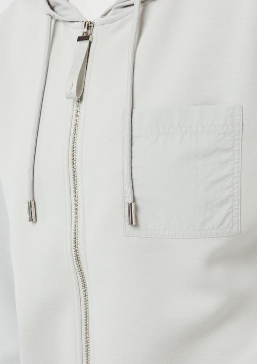 Produktbild Comma Sweatshirt Relaxed-Fit-Sweatjacke im Fabricmix (36)