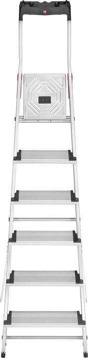 Image du produit Hailo Échelle ménagère en aluminium XXL (Échelle deux plans, 116 cm)