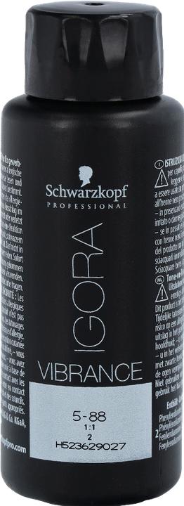 Produktbild Schwarzkopf Professional IGORA Vibrance Haartönung NEU (5-88 Hellbraun Rot Extra)