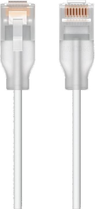 Actual product image Ubiquiti UACC-CABLE-PATCH-EL-15M-W - Netzwerkkabel RJ45, UTP, 15m, white (UTP, CAT6, 15 m)