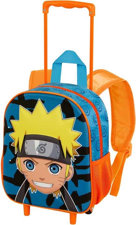 Karactermania Small 3D Backpack with Wheels Happy