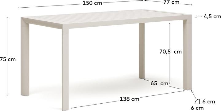Actual product image Kave Home Culip (150 cm)