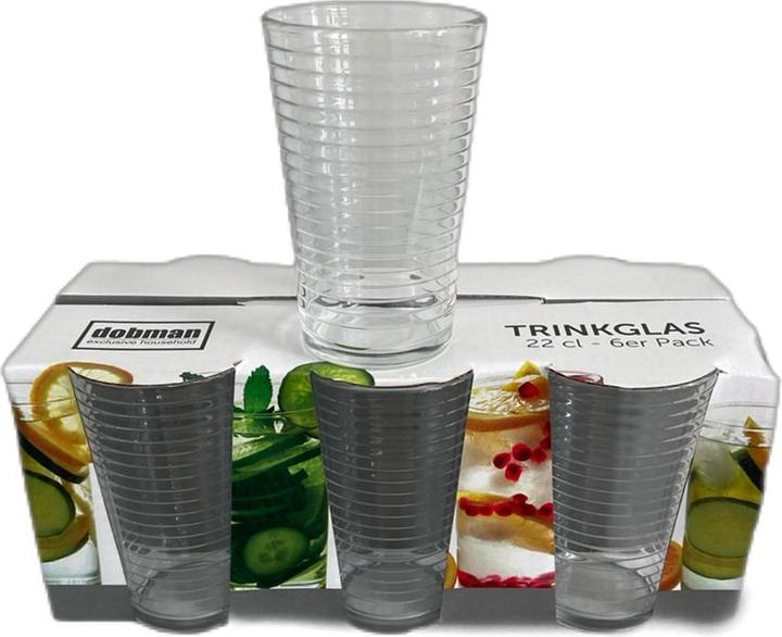 Actual product image Day Drinking glasses 6-pack (0.22 l, 6x)